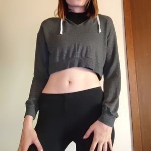 Colsie crop hoodie